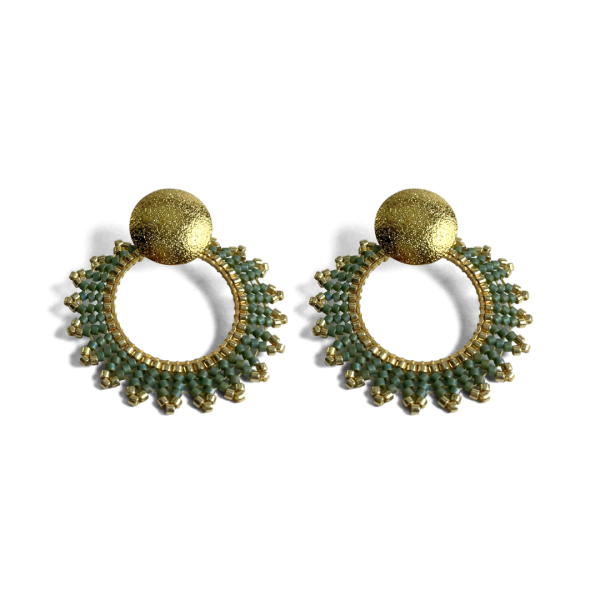 ARETES SOLE VERDE