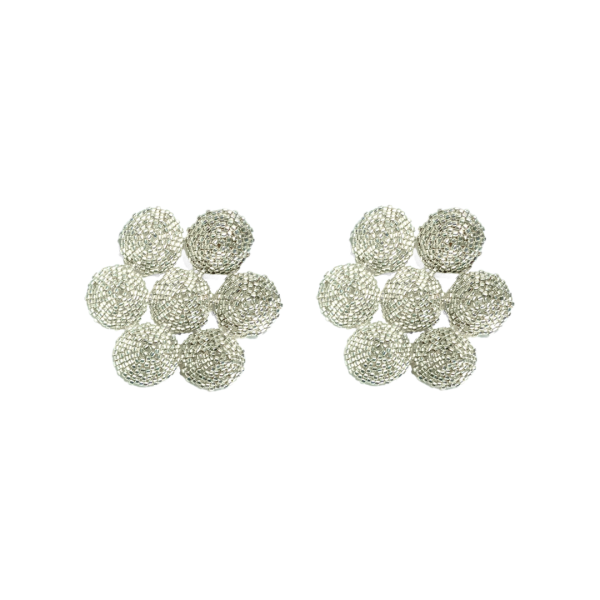 ARETES MARGARITA PLATA - Image 2