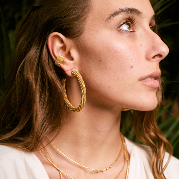 EARCUFF BASIC DORADO