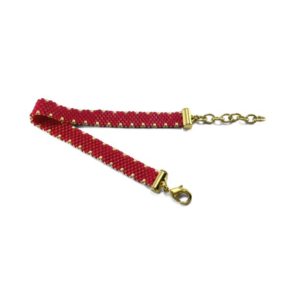 PULSERA PEPA ROJO